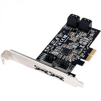 ST Lab A-520 Interne SATA-Karte und Schnittstellenadapter für PCIe-Schnittstellen (PC, 0/1/10 Gbit/s)