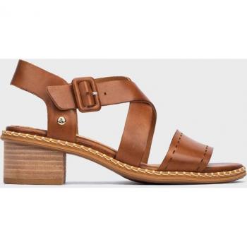 Pikolinos Blanes W3H-1892 Women's Heeled Sandals Leather in Brandy