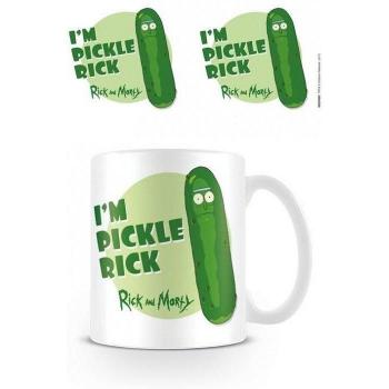 Tazza Rick e Morty Pickle Rick Design Verde/Bianco