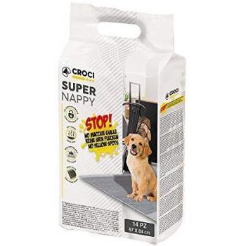Croci super nappy tappetini igienici al carbone attivo