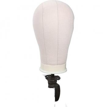 Plussign Canvas Block Head with Pins for Wig Styling