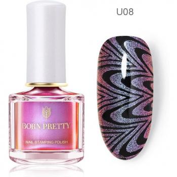 BORN PRETTY Chameleon Pearl Nail Art Stamping Polish 6ml
