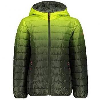 CMP Jungen Regensteppjacke mit Kapuze – Muschio (104)