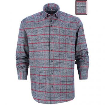 Camisa de Lana Cuadros para Hombres 100% Turkey