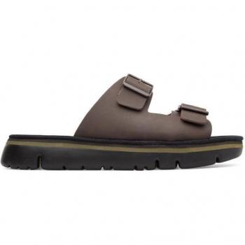 Sandali Uomo Camper Oruga Dark Brown