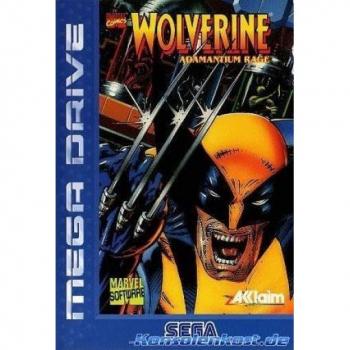 Wolverine auf Mega Drive – Adamantium Rage (EU, Originalverpackt, gebraucht)