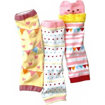 Escalade Bébé : 3 Paired Jambières Tridimensionnelles en Coton