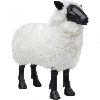 Décoration Mouton Blanc 48cm