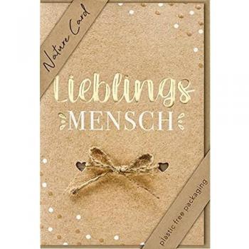 Karte für den Lieblingsmenschen