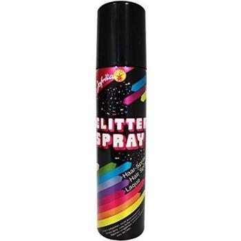 Silber Glitter Haarspray „Color Spray“