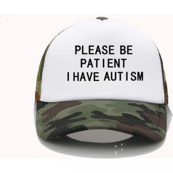 Gorra de camionero Tengo autismo, ten paciencia