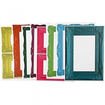 Multicolored Frames, 26.2x18.5 cm, 16 Assorted Sheets
