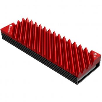Disco Duro SSD M.2 2280 con Almohadilla Térmica y Aletas de Aluminio