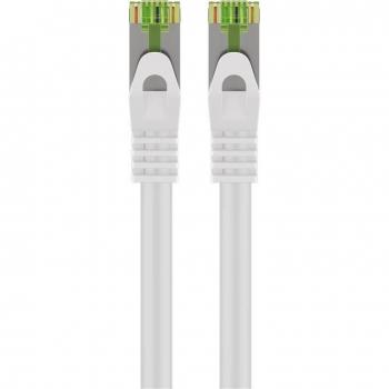 Netwerkdraad Cat8.1 S/FTP – 0,5 m – 40 Gbit/s – Wit