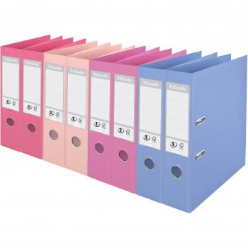 Esselte 75mm Lever Arch File Polypropylene A4 Assorted (Pack of 10) ES10793