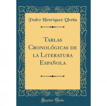 Tablas Cronológicas de la Literatura Española