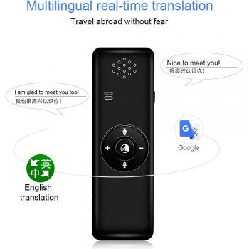 T11 Real-Time Voice Translator with Bluetooth and Photo Translation