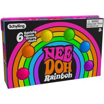 Schylling Nee Doh Rainbow Teenie Junior Rainbow Edition