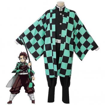 Ropa de Halloween Kids: Kimono Tanjiro de Demon Slayer