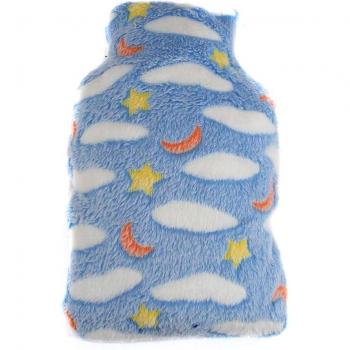 Sac de bouteille d'eau chaude 1000ml en polaire douce