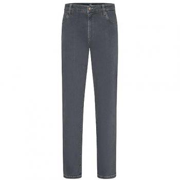 Super Stretch M5 Regular Jeans – MEYER Herren-Model, Länge 34, Gr. 34, mid grau