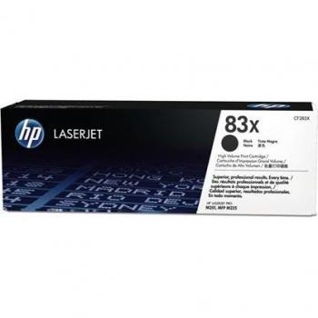 Cartucho HP LaserJet 83X Negro CF283X de Gran Carga