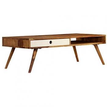 Solid Sheesham Wood Accent Table 43x20