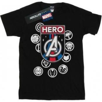 Marvel Men's Hero Emblem Tee
