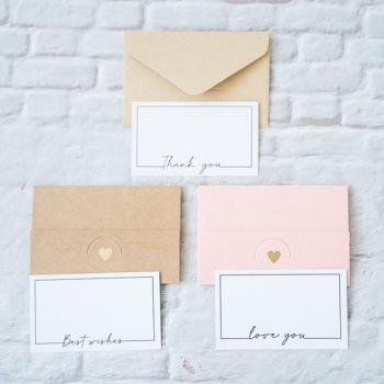 Cartes de bénédiction Vintage 10 pièces blanches pour occasions spéciales