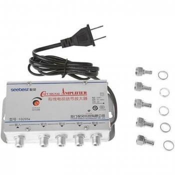 Antenna Signal Enhancer 4-Way Splitter 20DB