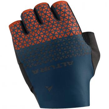 Large Altura ProGel Men’s Sports Mitts – Teal with Orange Accents