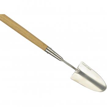 Kent & Stowe's Premium Stainless Steel Long Handle Trowel with FSC Certification