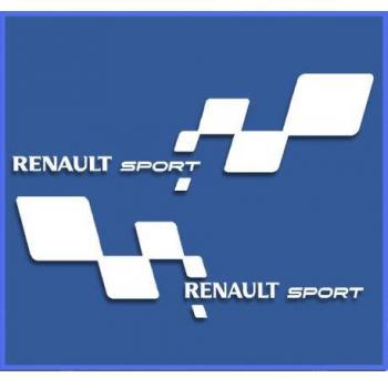 PEGATINAS RENAULT SPORT RS 33 DR1018 DECAL VINILO ADESIVO