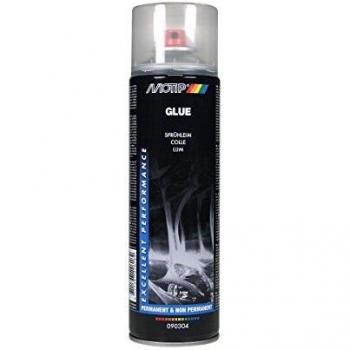 Motip + Colla Spray 2 Funzioni 500 ml Bianco Trasparente 2‑in‑1