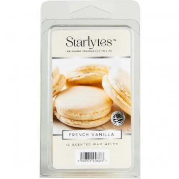 Starlytes French Vanilla Scented Wax Melts 12-Pack Snap Bars