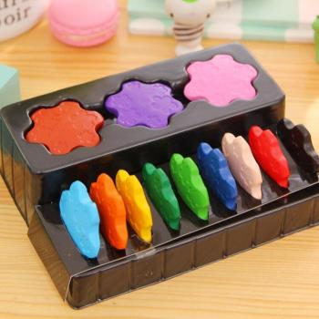 Cute Snowflake Oil Pastels