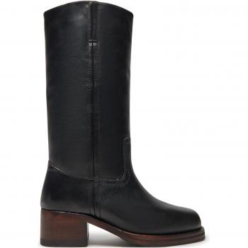 Bronx Kyley bottes hautes noir, cuir rétro – 40 femmes