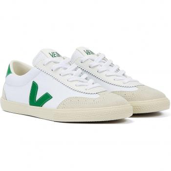 Suelas Plano VEJA Volley – Zapato Deportivo Blanco-Verde 38