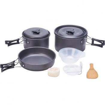 Nonstick Picnic Cookware Set for 2-3 Persons