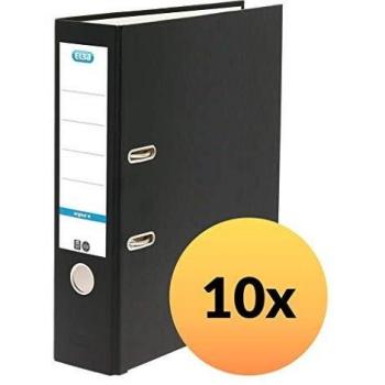 Elba Board Lever Arch File A4 Black (Pack of 10) 100202217 BX09610