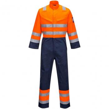Portwest Combinaison Modaflame Haute Visibilité MV29 XL Bleu/Orange