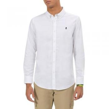 Camisa Oxford Estilo Clásico Sin Rayas