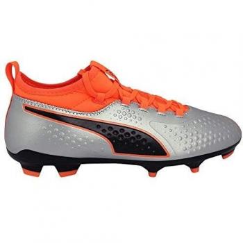 Puma FG1 Silver Turf Cleats for Men