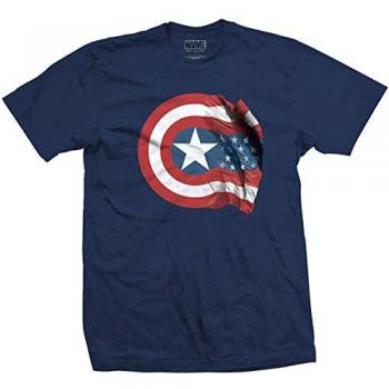 Chemise unisexe Captain America – Bouclier de l’Amérique