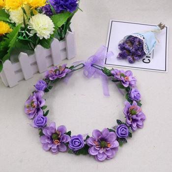 Brautjungfern Haaraccessoire mit Blumen