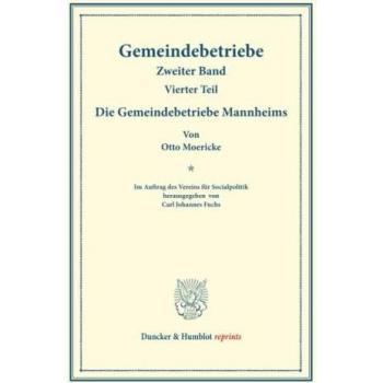 Die Gemeindebetriebe Mannheims.