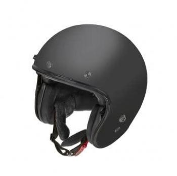 Casco Jet G02x Fibra Vidrio Estilo Oscuro