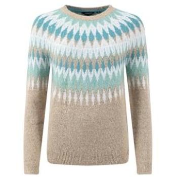 Fair Isle Glitter Knitted Pullover – Women’s Kelli, Size 18