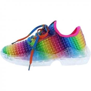 Chaussures de Sport Femmes Printemps Multicolores à Lacets