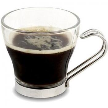 Deborah 3.75 oz Espresso Cups – 6-Unit Glass Set